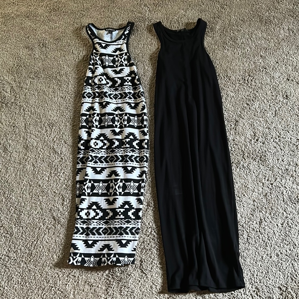 Express xs and small midi dresses. 2 for 1 deal!!